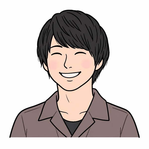 宇田 龍矢の似顔絵